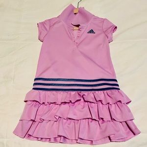 Girl Adidas Polo Dress sz 4T